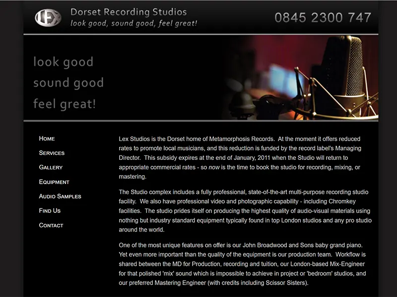 Dorset Recording Studio