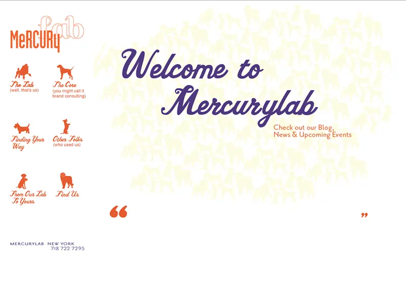 Mercury Lab Bespoke Business Website Project