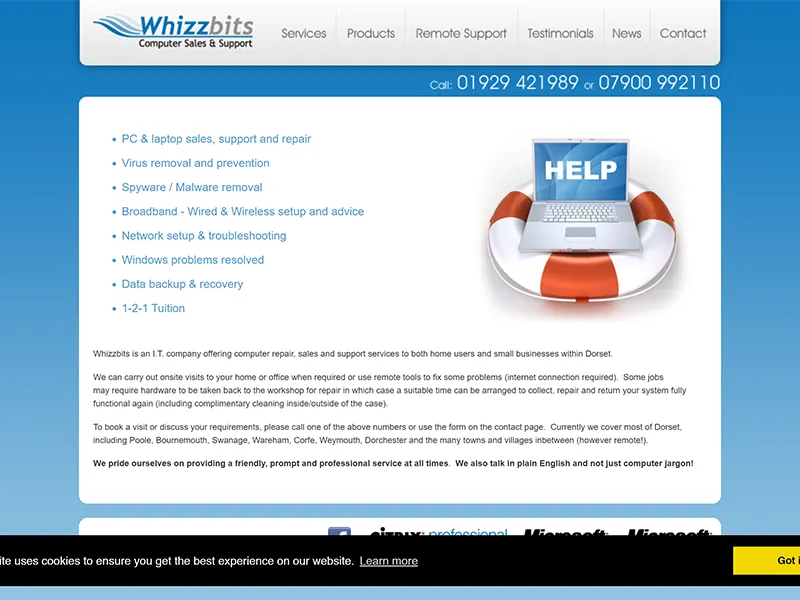 Whizzbits E-Commerce Website Project